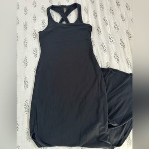 lululemon Keyhole Maxi Dress black size 2